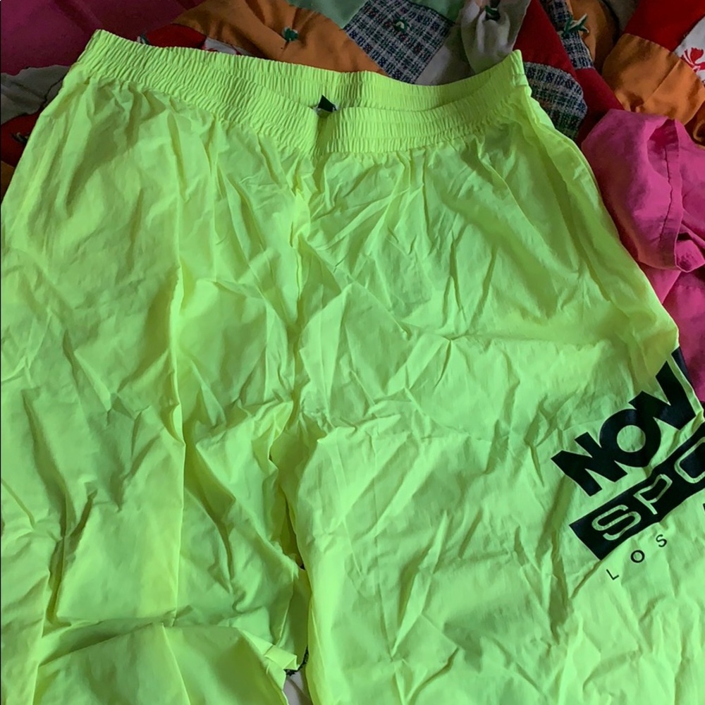 Fashion nova windbreaker joggers